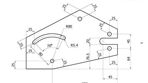 T-Flex CAD 15 2D - Exercise 99