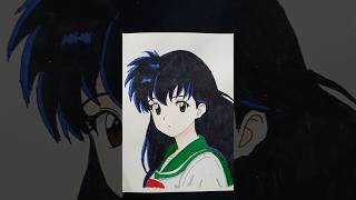 Kagome #inuyasha #kagome #anime #drawing #animeart #animelover #animefan #shorts