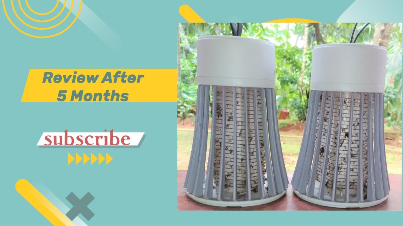 Electric mosquito killer Lamp Review after 5 Months mosquito killer