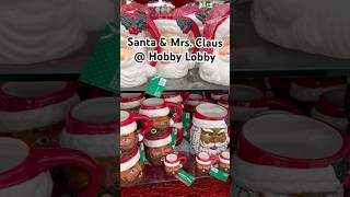 Run to your nearest Hobby Lobby They have the cutest collection of Santa and Mrs Claus items