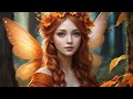 Autumn fairy in the magical forest 🍂