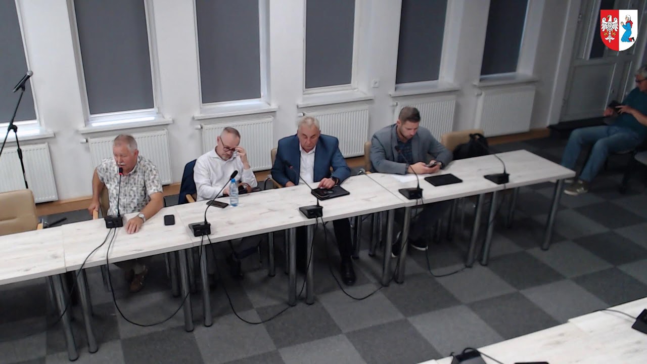 XXII nadzwyczajna sesja Rady Miejskiej Gminy Pobiedziska - transmisja na żywo
