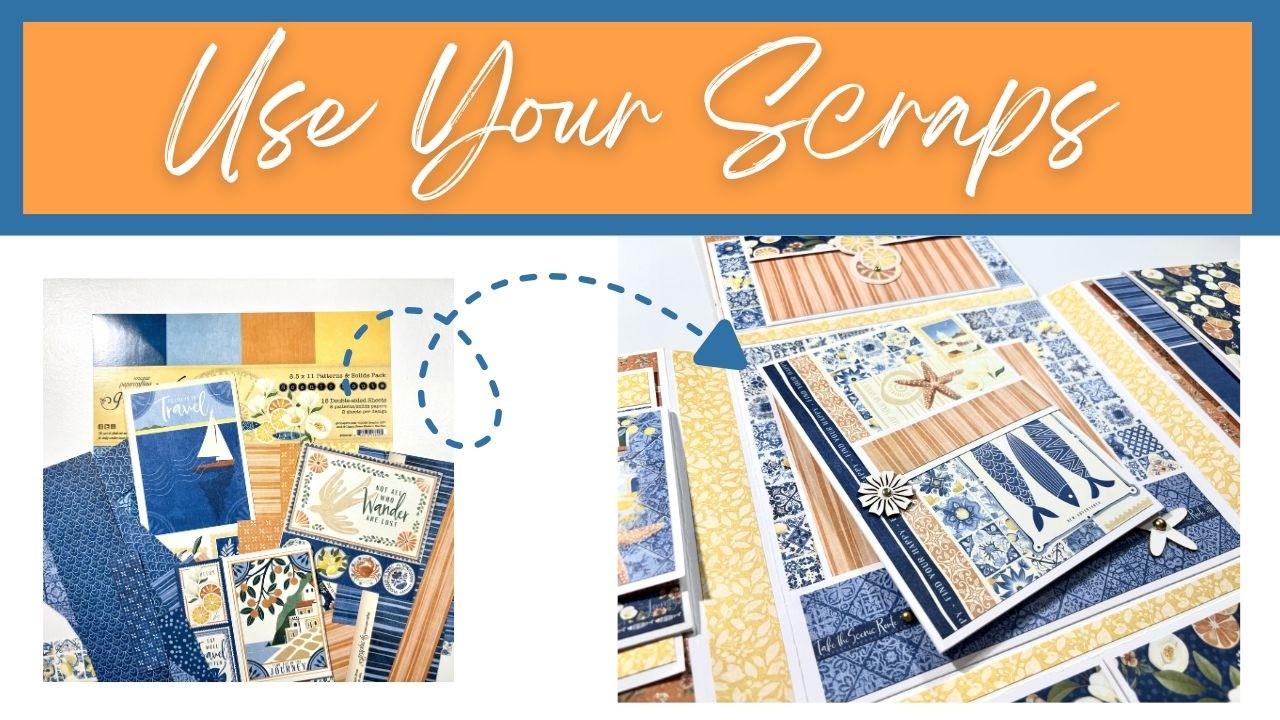 Routecollection Booklet Use Your Scraps to Make This Scenic Route Photo Booklet | Mini Album ...