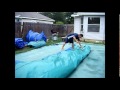 Rolling an Inflatable with a Winch