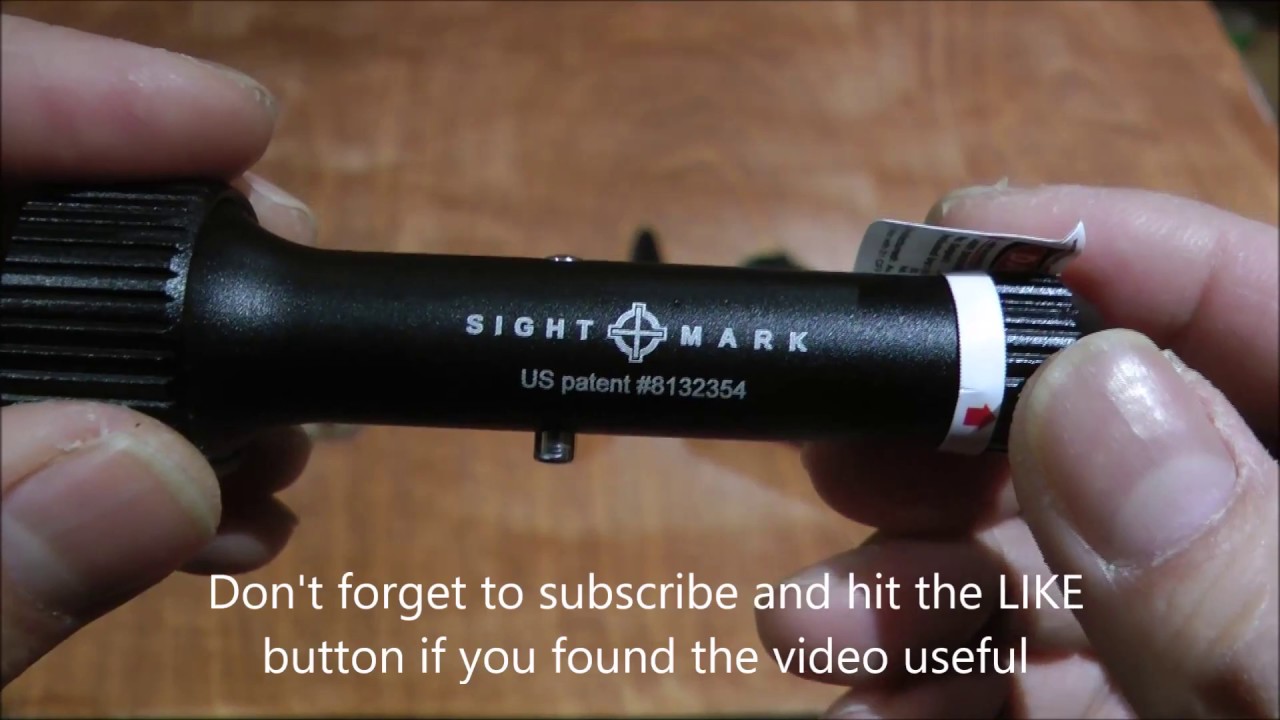 Sightmark SM39024 Triple Duty Universal Boresight review YouTube