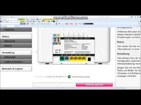 Wlan Passwort und Wlan Nutzername ändern... Telekom Speedport W723V TypA