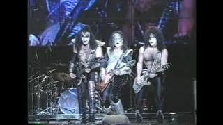 KISS - Video shoot for live Shout It Out Loud video - Detroit, MI - 06/27/96