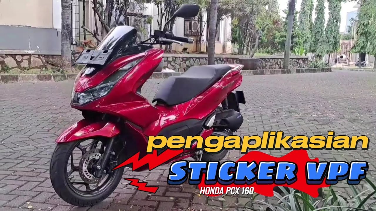 sticker vpf pcx 160. #hondapcx160 #pcx160 #pcx160cbs #matichonda # ...