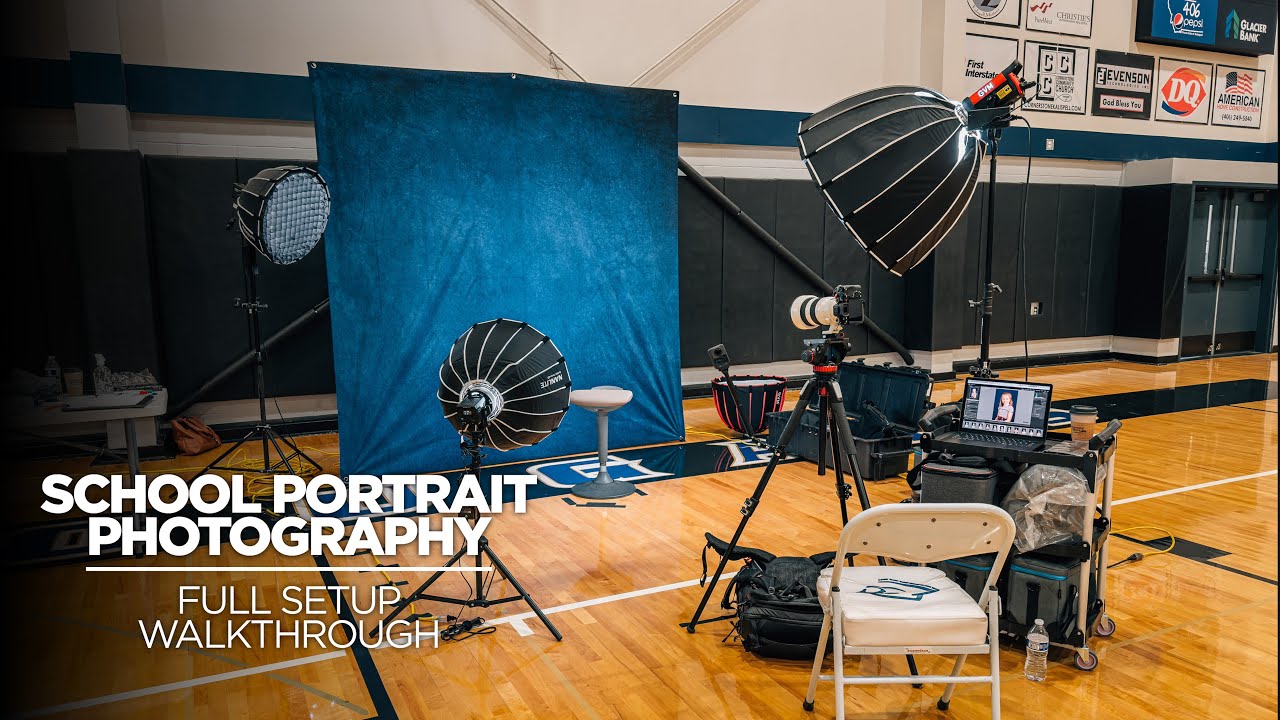 Полное руководство по подготовке к школьной портретной фотосъёмке: оборудование, освещение и рабо...