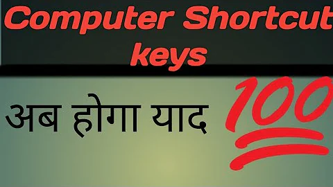 Computer Shortcut Keys !! MS- Word !! #education #competitioncrack1.0