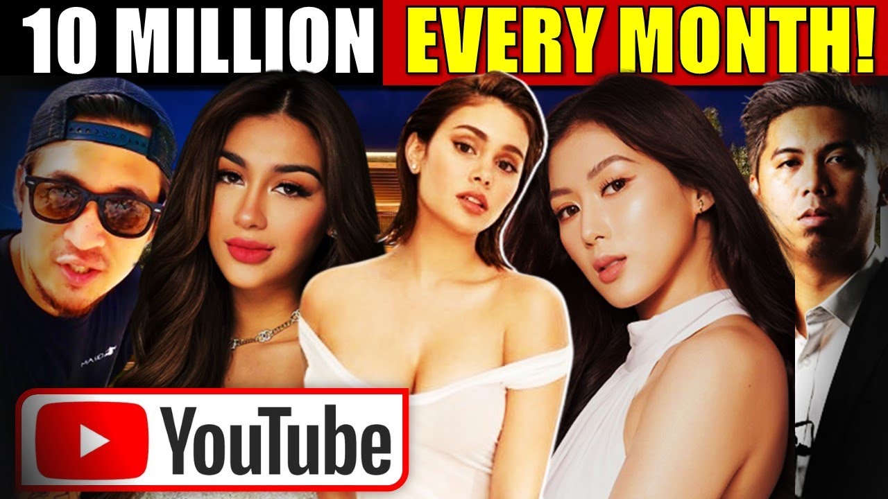 Top 10 Pinakamayaman na YOUTUBERS sa Pilipinas  Richest YouTubers 2023