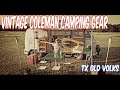 Vintage VW Bus Camping with Coleman Gear!!