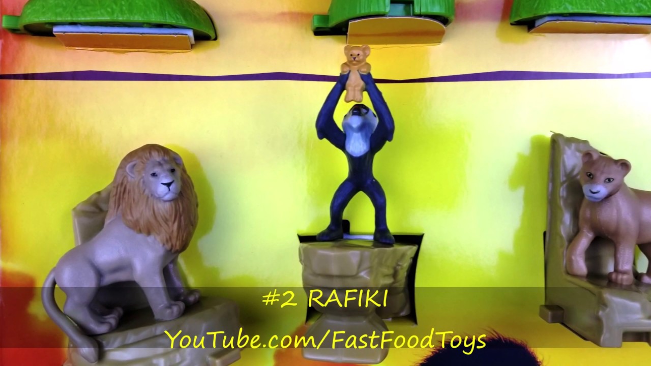 2019 Disney's The Lion King McDonalds Happy Meal Toy Rafiki #2 