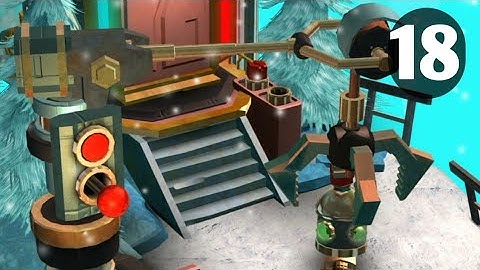 Tiny Robots Recharged Level 18 (Grab & Squeeze) Android Gameplay...!