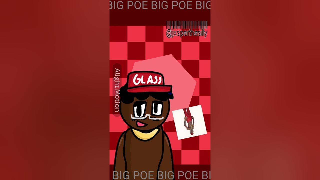 BIG POE / TYLER THE CREATOR ANIM #tylerthecreator #roblox #fyp #donttaptheglass #animationart #dttg