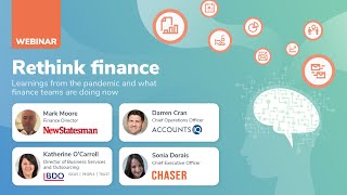 PANEL DISCUSSION | Rethink finance: learnings from the pandemic and what finance teams are doing now