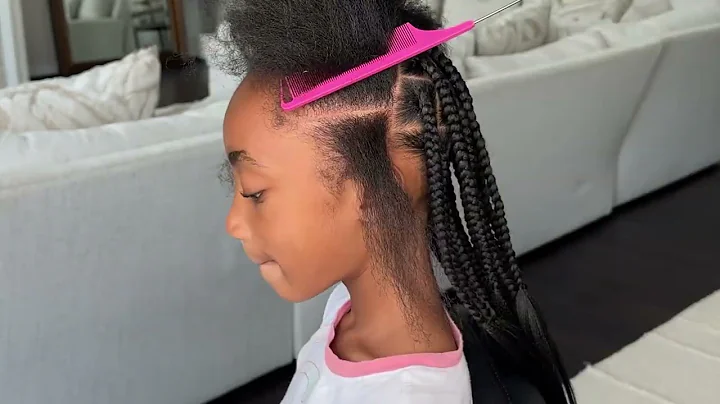 Easy and Fun Kid-Friendly Knotless Braids