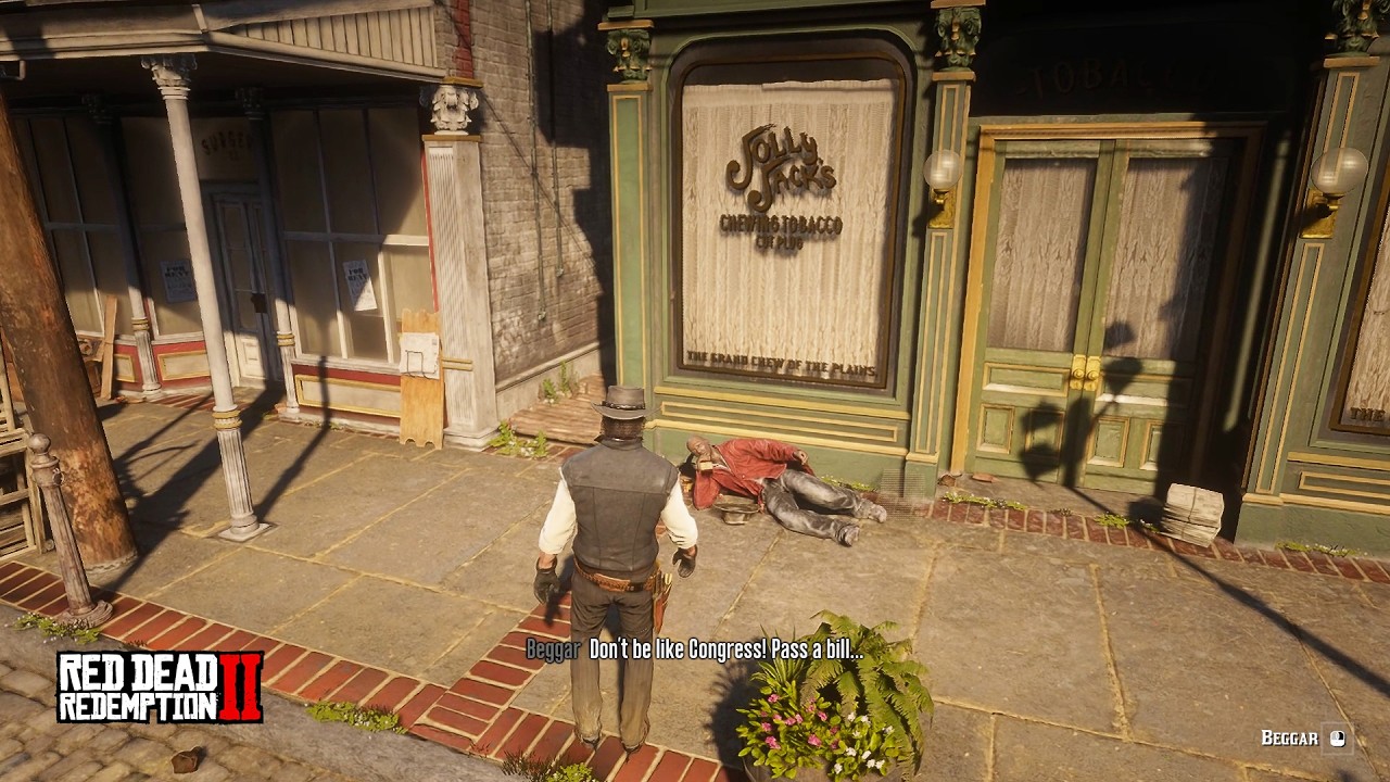 What Happens If You Steal Money From The Beggar In Blackwater | RDR2