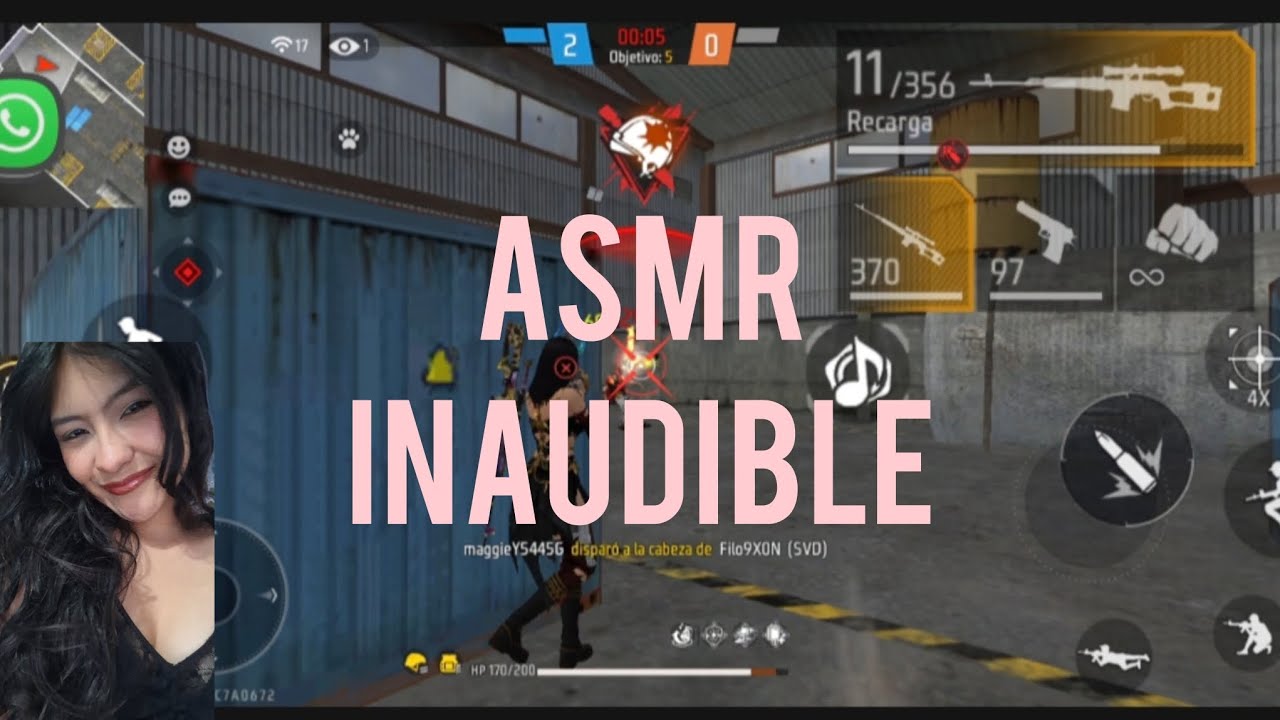 ASMR Inaudible | Jugando FF