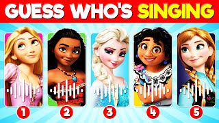 Guess Who's Singing 🎶 | Disney Song Quiz Challenge