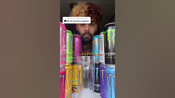 MIXING ALL MONSTER ENERGY DRINKS!! | Mix all Ep.1