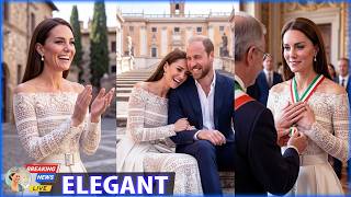 Princess Catherine Set For Historic Italy Honour As Fashion Speculation Explodes