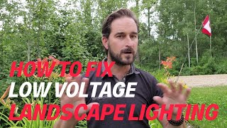 How to Fix Landscape Lighting