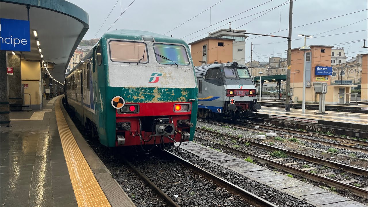 Raccolta riprese tra il 2023 e il 2024 - DOMINIO UIC-X e carrozze MD nel nodo genovese!