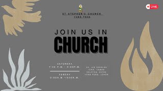 20/7/2025【Siaran Langsung Pagi】Minggu kelima setelah Trinitas【Gereja St. Stephen, Yong Peng】