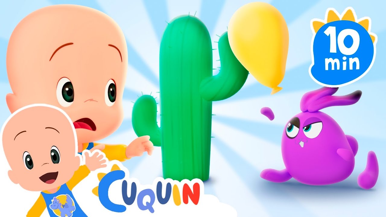Learn emotions with Cuquin and his bunny friends | Cleo & Cuquin | Songs & Adventures