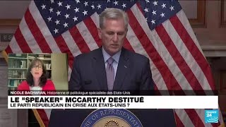 Destitution de Kevin McCarthy : 