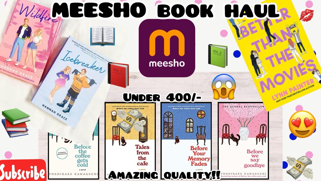 I ORDERED BOOKS FROM MEESHO (AGAIN) || BOOK REVIEW ☕️📚😇|| IM IMPRESSED 😍