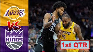 Los Angeles Lakers vs Sacramento Kings Full Highlights 1st QTR| NBA Season 2022-23 Preseason Week 2
