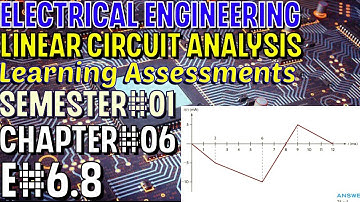 Linear Circuit Analysis | Chapter#06 | E#6.8 | Basic Engineering Circuit Analysis