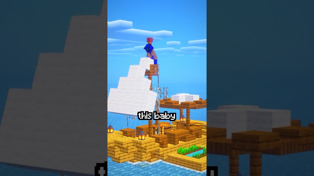 Minecraft, But you are STRANDED at SEA...