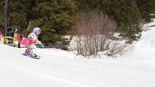 Mic’d up snowboarder tells story while snowboarding