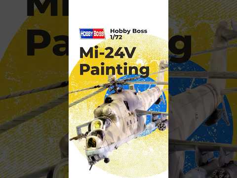 Painting Mi-24V in