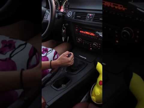 BMW M3 e92 manual shifting view & high revving