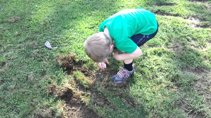 Ry Guy golf for hockey playing 3 year old.