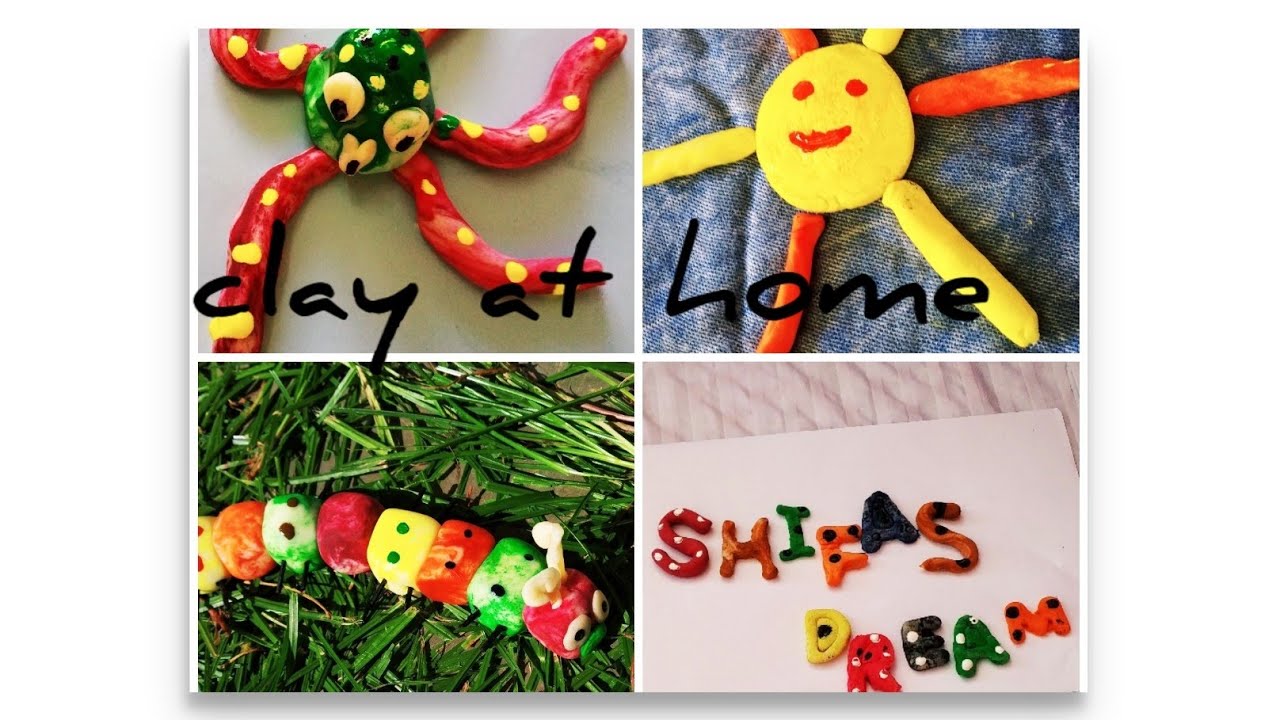 ""DIY clAY dough"" for your kids YouTube