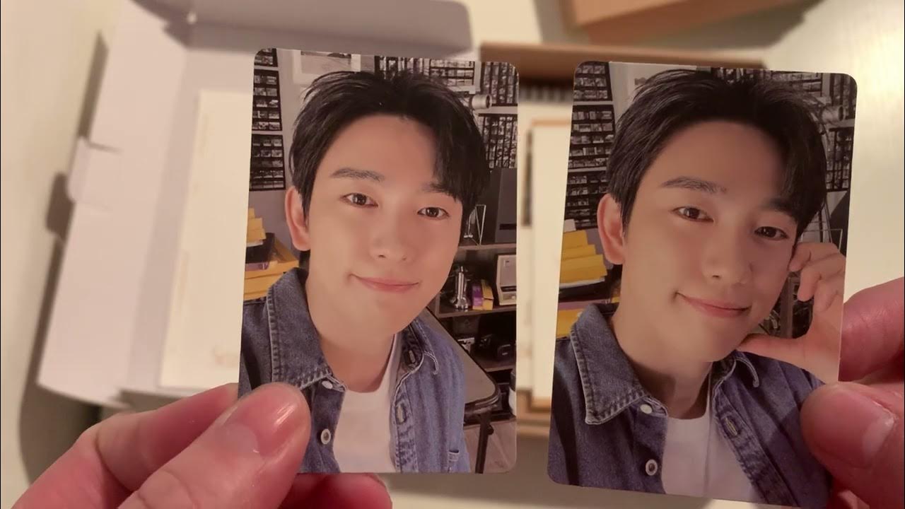 Park Jinyoung Seasons 2023 Greetings Unboxing! YouTube