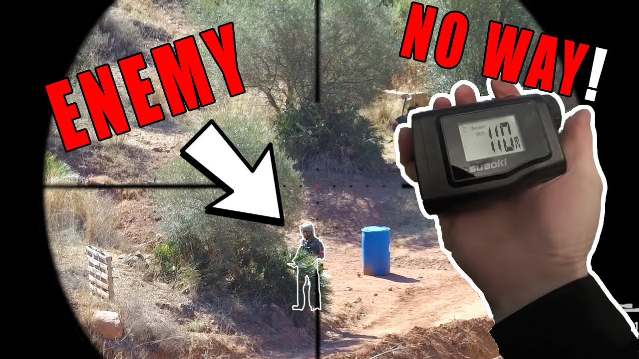 How can a toy hit airsoft players THAT FAR? - YouTube