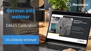 German Webinar: DAkkS Kalibrierung