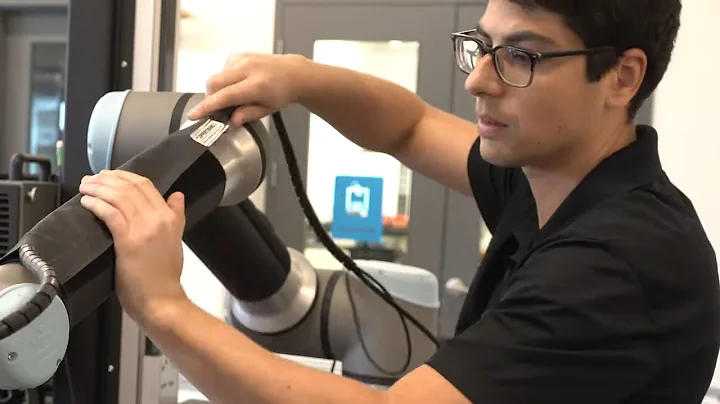 Robotiq Palletizing Solution | How to install sleeves cable management