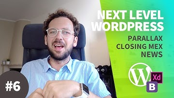 Creare un Tema Wordpress dal Design al Codice con Bootstrap NLW#6 - Parallax & News