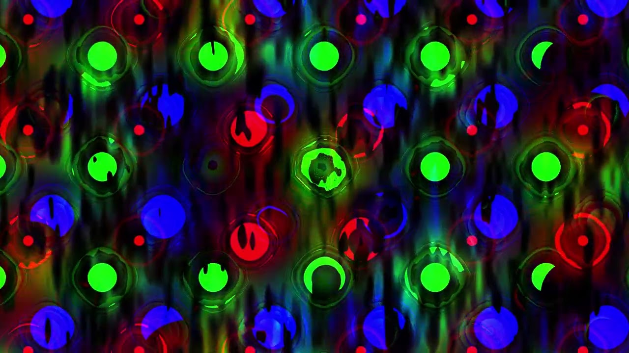 Abstract video synthesis loop 4K 60fps 300secs 3Nj4 024