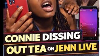 #ThePhillyFreshTea Connie Dishes Out More Tea On Jenn (IG Live)  Live Pt.3 (Philly) (August 2022)
