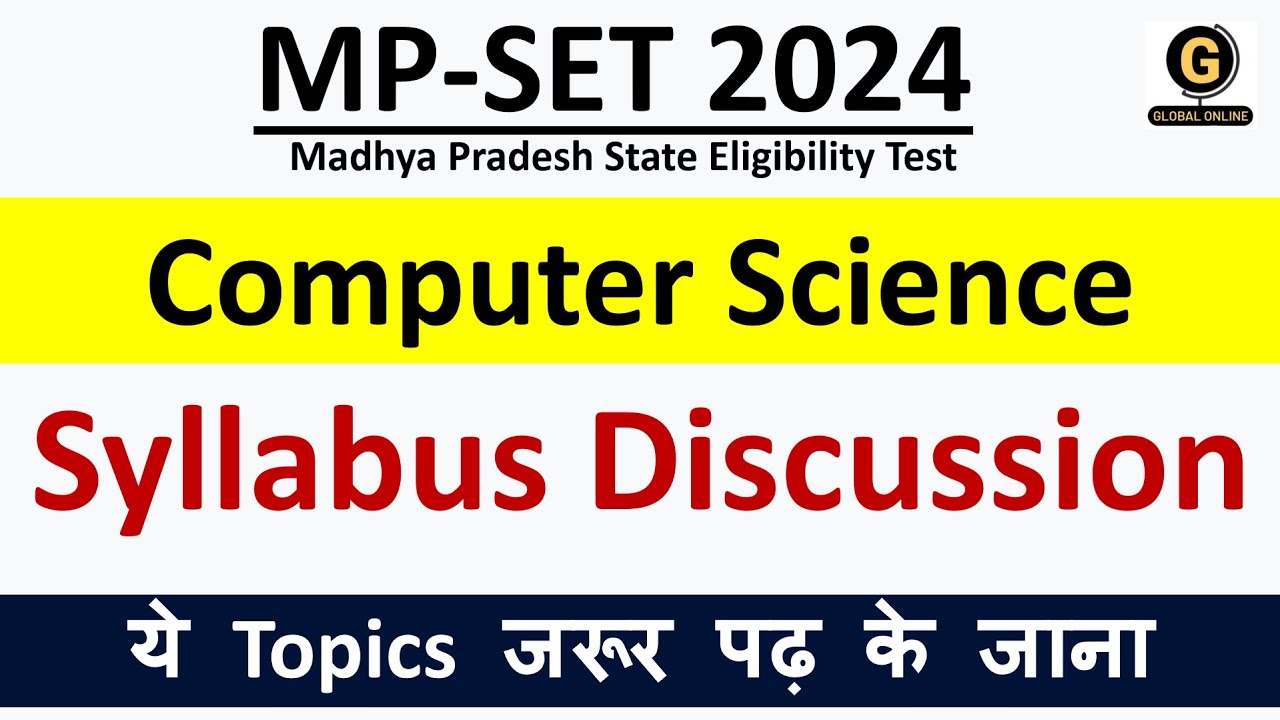 Computer Science Important Topics For MPSET Madhya Pradesh SET 2024 computer-science-important-topics-for-mpset-madhya-pradesh-set-2024