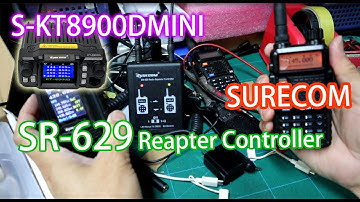 SURECOM SR-629 Repeater Controller and SKT-8900D MINI MOBILE RADIO