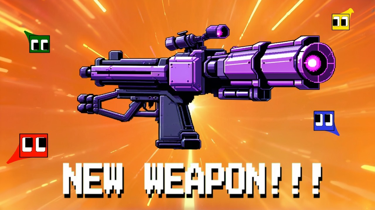 Epic Battle with the Laser Pistol! – The Square Battle